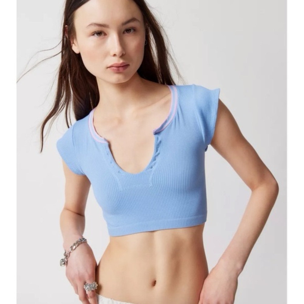 Urban outfitters seamless crop top